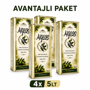 Natürel Sızma Zeytinyağı 4x5 LT Avantajlı Paket
