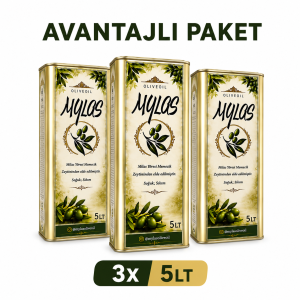 Natürel Sızma Zeytinyağı 3x5 LT Avantajlı Paket